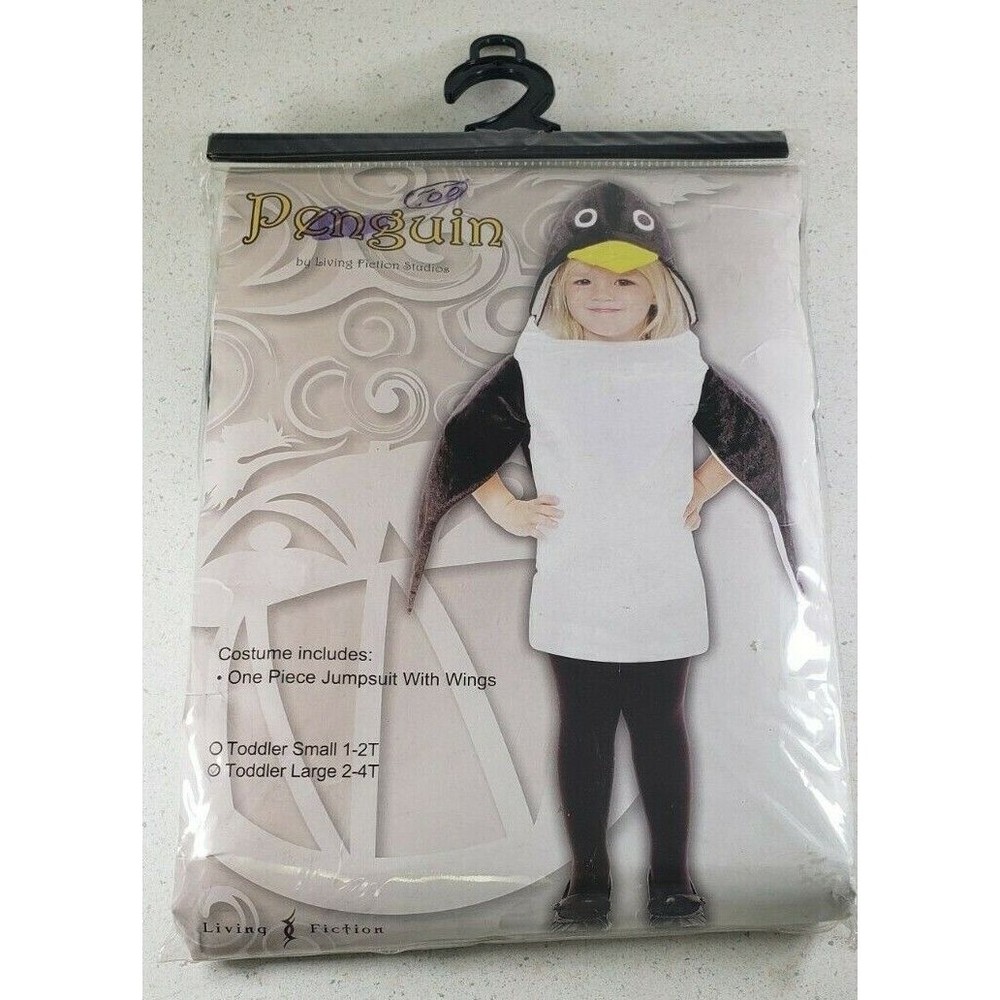 FORUM PLUSH PENGUIN JUMPSUIT CHILD HALLOWEEN COSTUME TODDLER 2-4T NEW